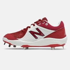 Hit After Hit New Balance – Maroon/White Low-Cut L3000v5 Metal Spikes (L3000MW5) -Footwear Shop L3000MW5 3
