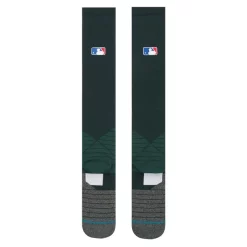 Hit After Hit Stance – MLB Diamond Pro OTC Socks -Footwear Shop OTC Green 1