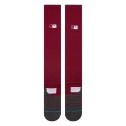 Hit After Hit Stance – MLB Diamond Pro OTC Socks -Footwear Shop OTC Maroon 1