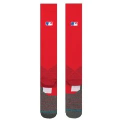 Hit After Hit Stance – MLB Diamond Pro OTC Socks -Footwear Shop OTC Red 1