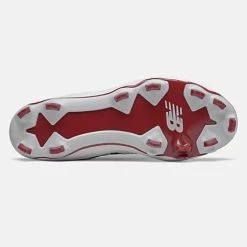 Hit After Hit New Balance – Men’s Maroon/White 3000v5 Fresh Foam Molded Cleat (PL3000M5) -Footwear Shop PL3000M5 4