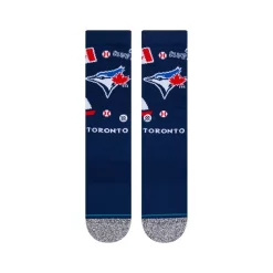 Hit After Hit Stance – TORONTO BLUE JAYS LANDMARK CREW SOCKS