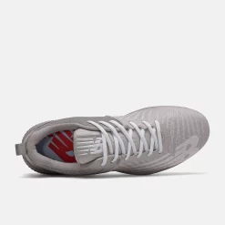 Hit After Hit New Balance – Grey/White FuelCell 4040v6 Metal Spikes (L4040TG6)