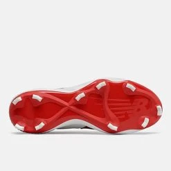 Hit After Hit New Balance – Red/White FuelCell 4040v6 Molded Cleats (PL4040R6) -Footwear Shop pl4040r6 5