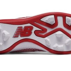 Hit After Hit New Balance – Red/White Junior Low Rubber Baseball Cleats (J4040TR4) -Footwear Shop products j4040tr4 4