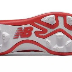 Hit After Hit New Balance 4040v5 Youth Molded Cleats – Red/White (J4040TR5) -Footwear Shop products j4040tr5 4