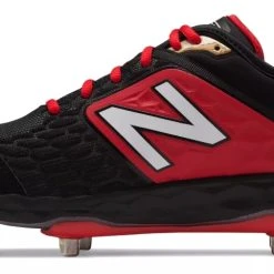 Hit After Hit New Balance – Black/Red Low-Cut L3000v4 Metal Spikes (L3000BR4)