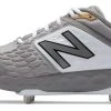 Hit After Hit New Balance – Grey/White Low-Cut L3000v4 Metal Spikes (L3000GW4)