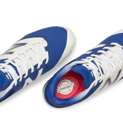 Hit After Hit New Balance – Blue/White Low 4040v3 Baseball Spikes (L4040AB3)