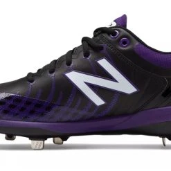 Hit After Hit New Balance 4040v5 Metal Spikes – Black/Purple (L4040BP5)