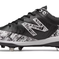 Hit After Hit New Balance 4040v5 Metal Spikes – Black/White (L4040PK5)