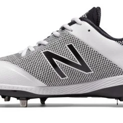 Hit After Hit New Balance – White/Black Camo 4040v4 Baseball Spikes (L4040PW4)