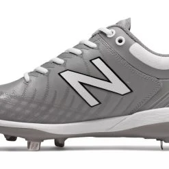 Hit After Hit New Balance 4040v5 Metal Spikes – Grey/White (L4040TG5)