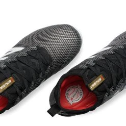 Hit After Hit New Balance – Black/Silver Low-Cut 406 Metal Baseball Spikes (L406BG1)