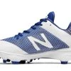Hit After Hit New Balance – Royal/White Low Rubber Baseball Cleats (PL4040D4)