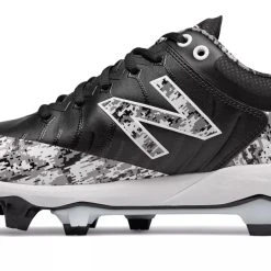 Hit After Hit New Balance 4040v5 Adult Molded Cleats – Black/White (PL4040E5)