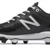 Hit After Hit New Balance 4040v5 Adult Molded Cleat – Black/White (PL4040K5)