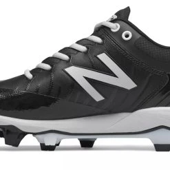 Hit After Hit New Balance 4040v5 Adult Molded Cleat – Black/White (PL4040K5)