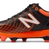 Hit After Hit New Balance 4040v5 Adult Molded Cleats – Orange/White (PL4040O5)