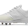 Hit After Hit New Balance – White/White Women’s Fastpitch Spikes (SMFUSEW1)